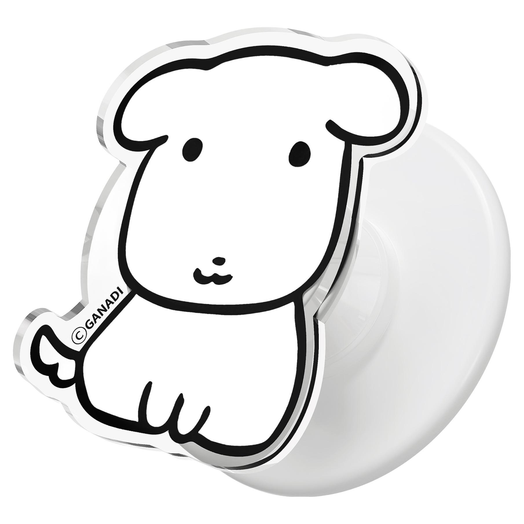 モランカノ ganadi デザイン MagSafe アクリル スマホグリップ 1個