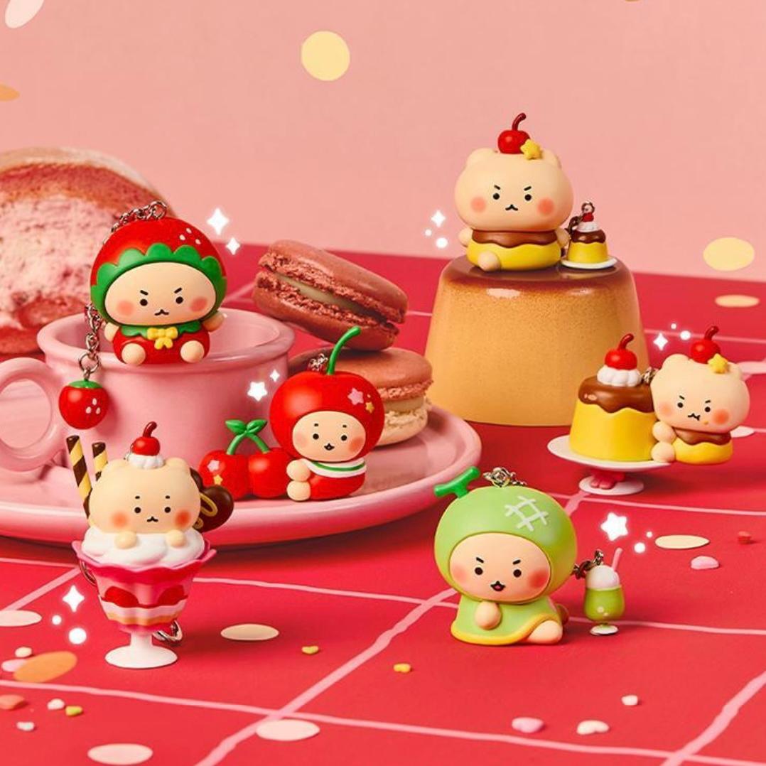 [キャラクター選択] Olive Young マンゴム ランダム フィギュア キーリング 限定版 マンゴム グッズ