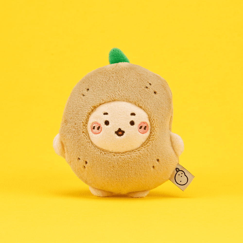 ジャガイモ マンゴム キーリング 人形 赤面