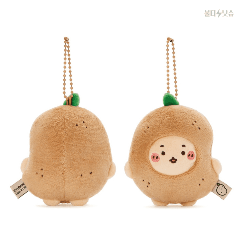 マンゴム マンゴムグッズ ジャガイモ 赤面 人形 キーリング 7 5X10