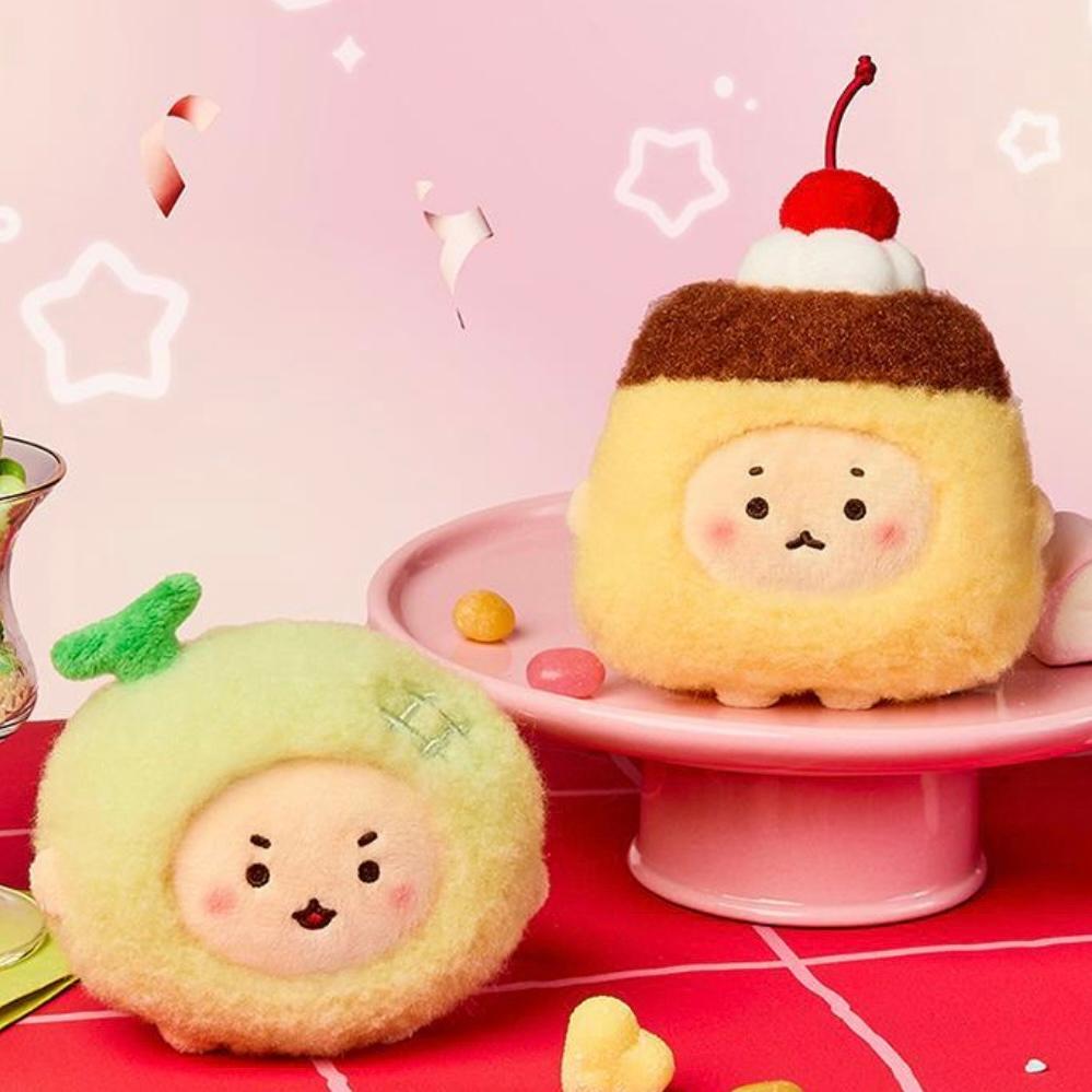 Olive Young マンゴム プルティスウィーツ ぬいぐるみ キーリング 限定版 망그러진곰 グッズ