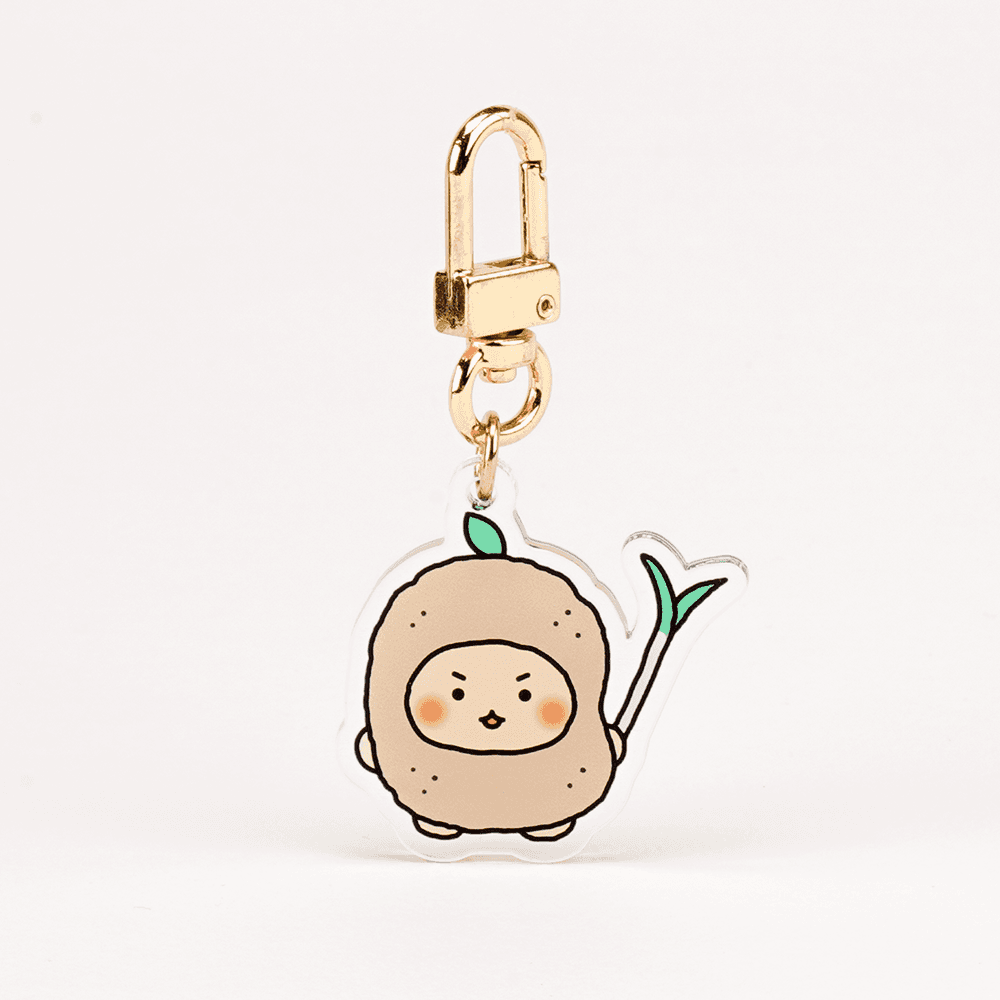 マンゴム アクリルキーリング ポテト