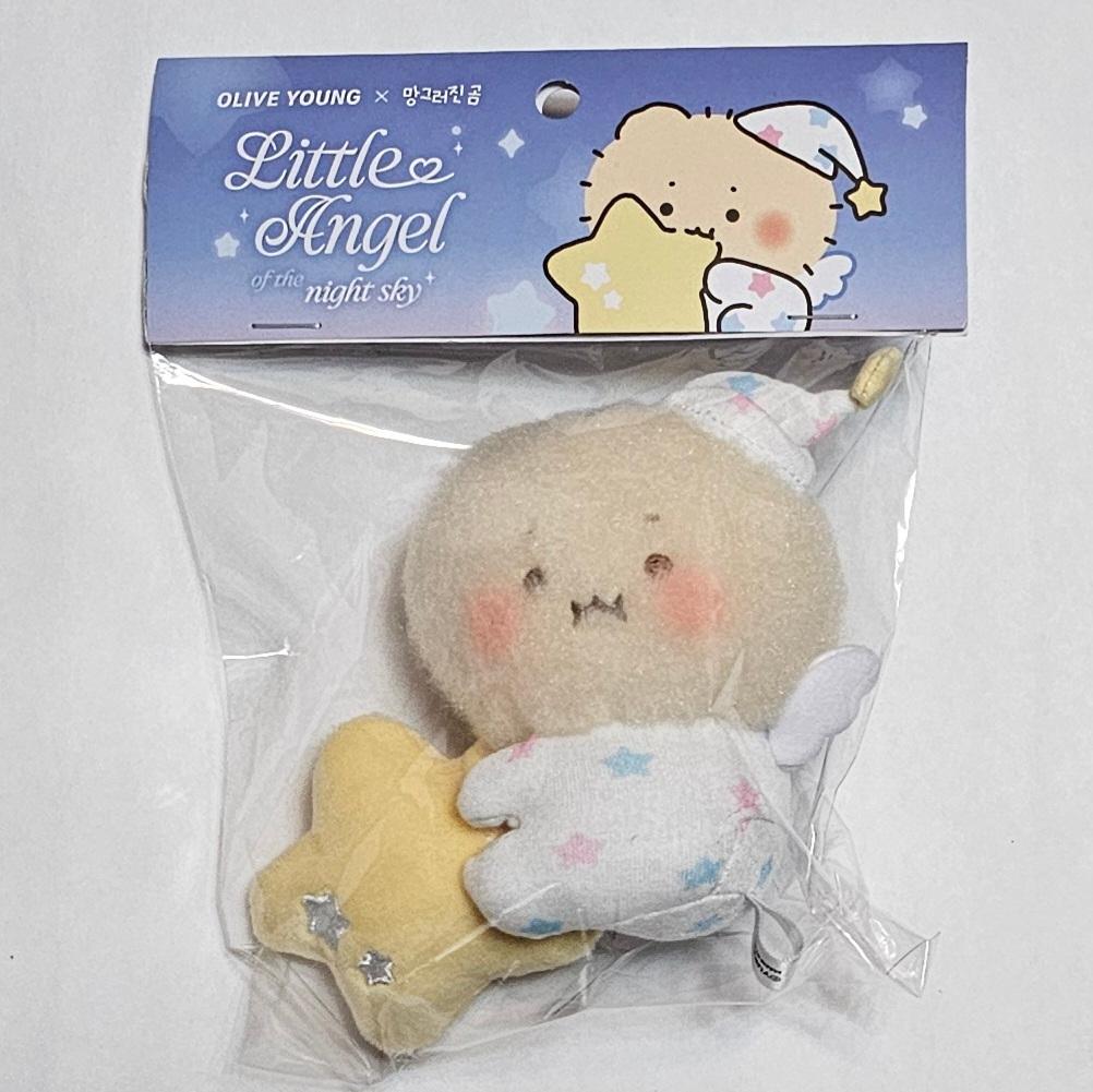 Olive Young 星 Manggom ぬいぐるみキーリング