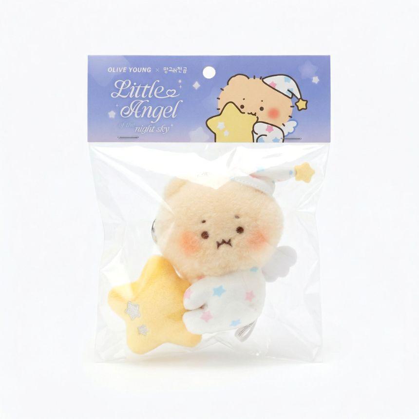 マンゴム Manggom ぬいぐるみキーリング ベビーエンジェル 星 エンジェル