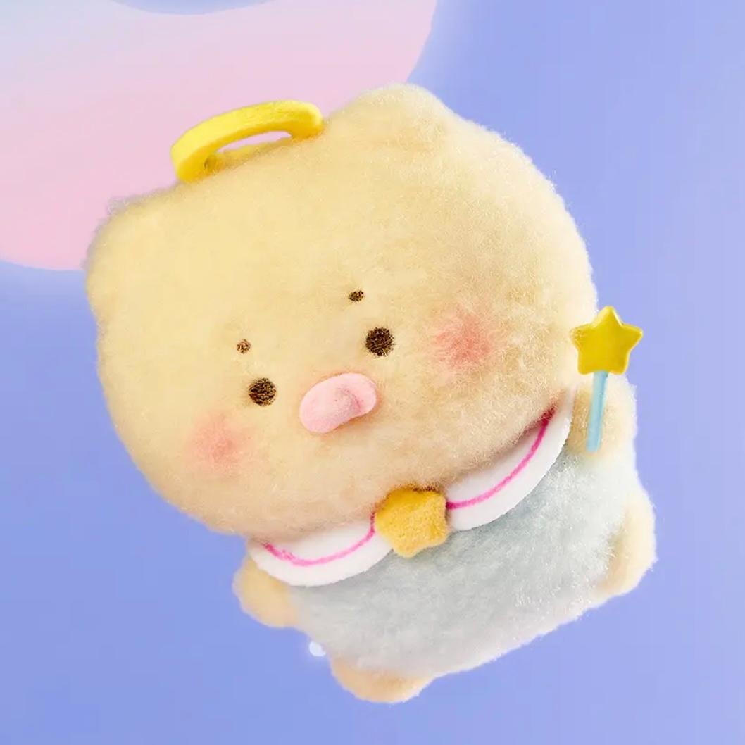 Olive Young Manggom ベビーエンジェル ぬいぐるみキーリング 限定版