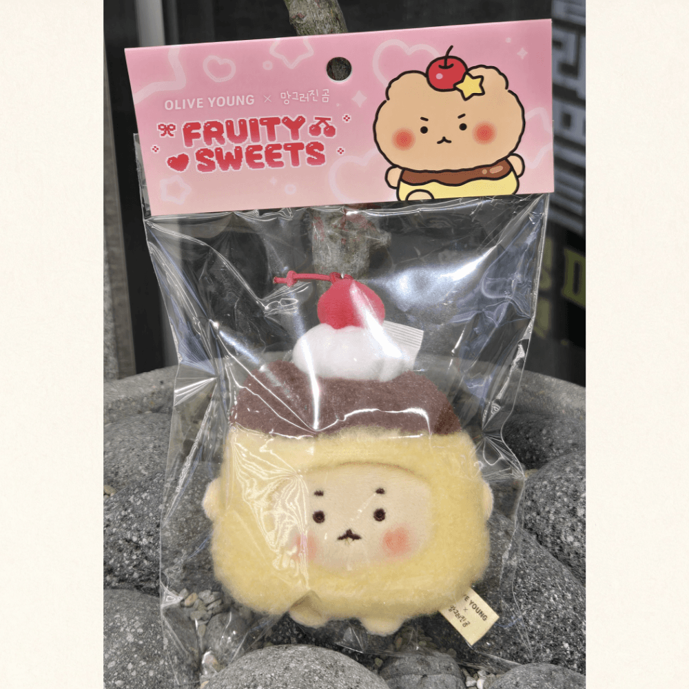 Manggom ぬいぐるみキーリング プリン