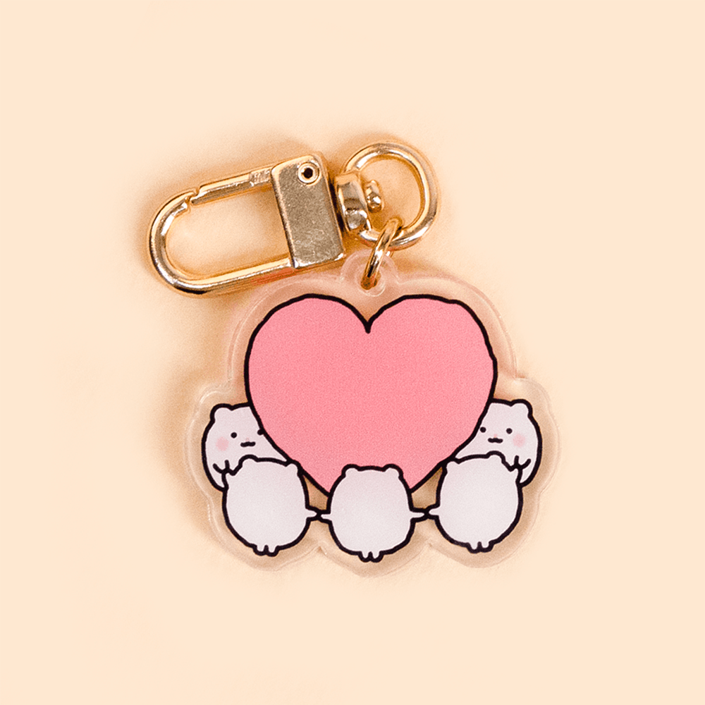 リニューアル Manggom Manggom Hamster アクリルキーリング カンガンスルレ ハムスター