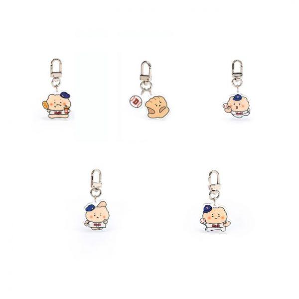 DOOSANBEARS두산 망그러진곰 アクリル キーリング 222105