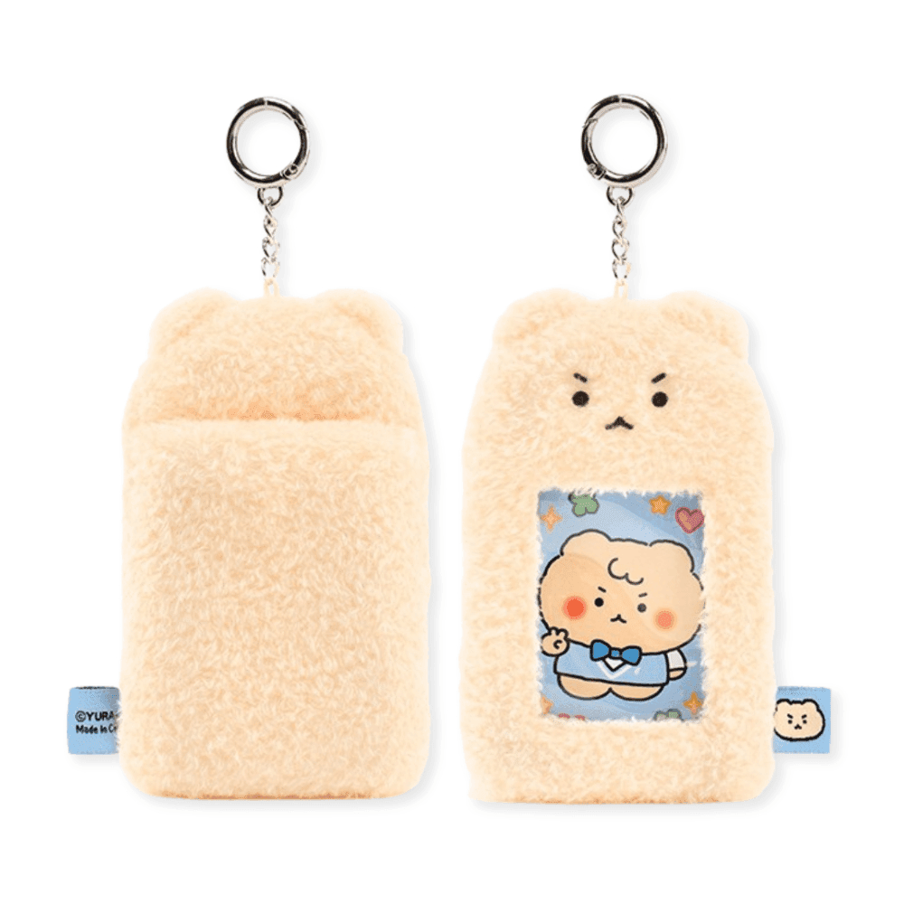 망그러진곰 망곰이 グッズ フォトカードホルダー キーリング