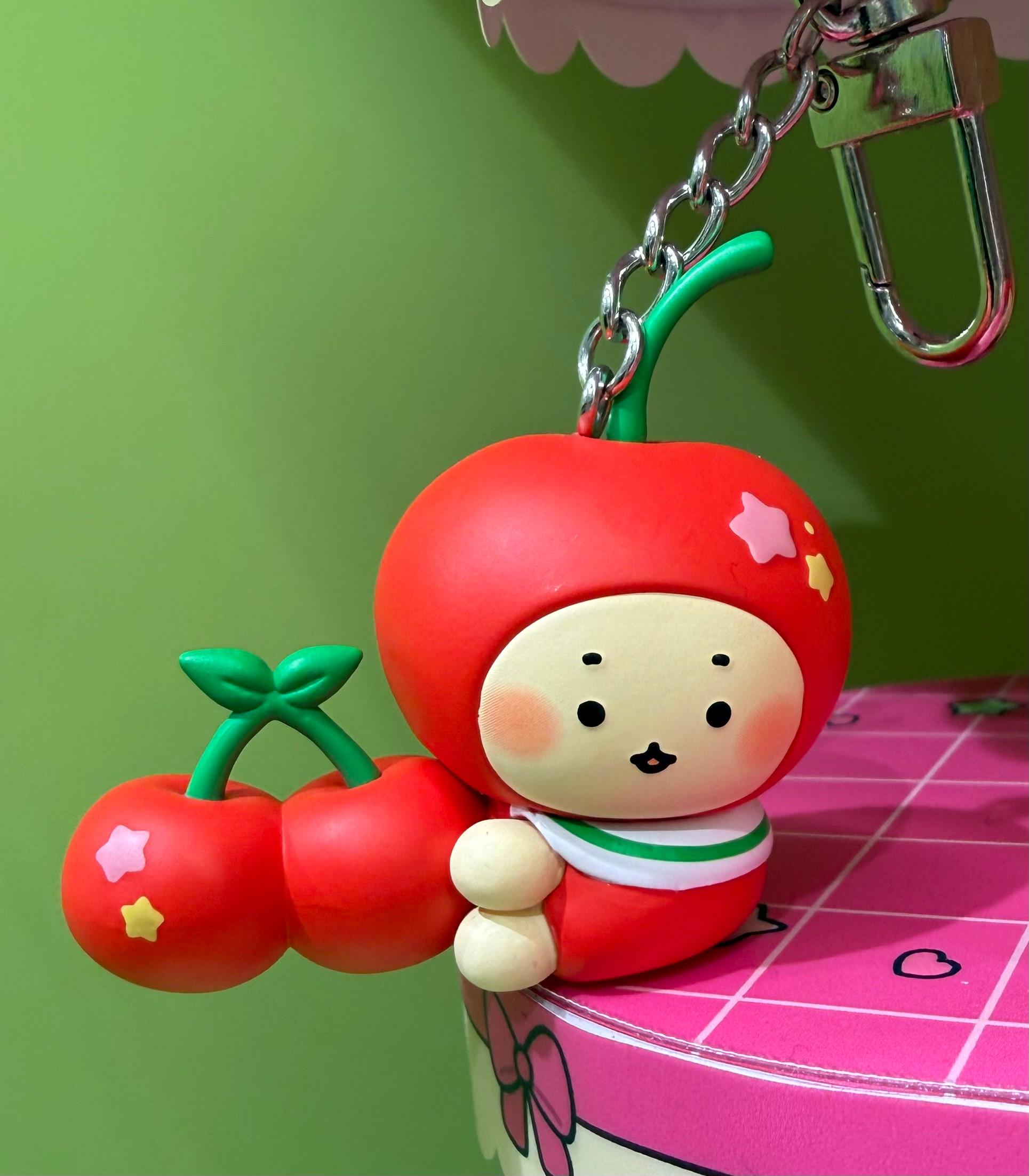 Olive Young Manggeureojin gom フィギュア キーリング - Cherry Joa Manggom