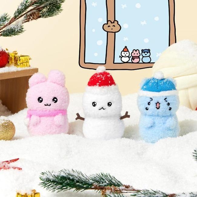 雪だるま ぬいぐるみ 3種