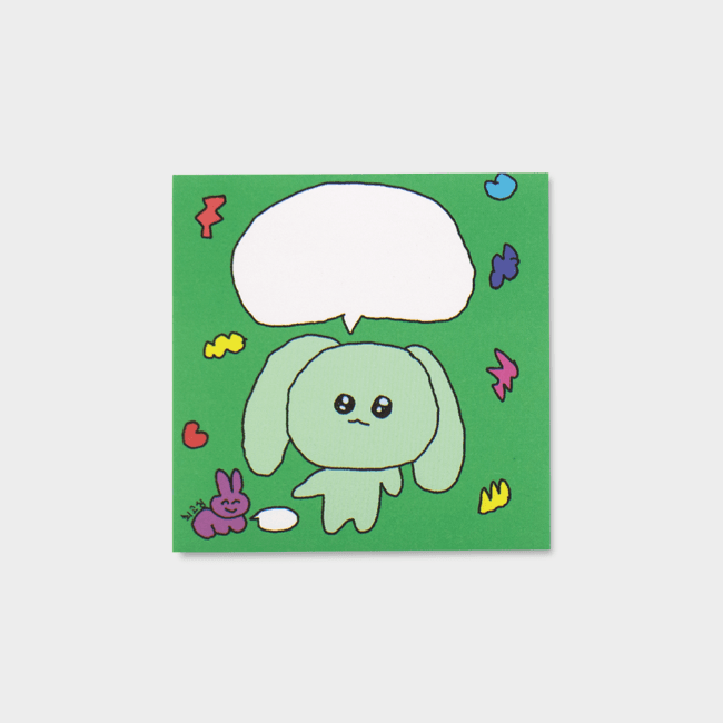 チョロクスンジャ メモ用紙