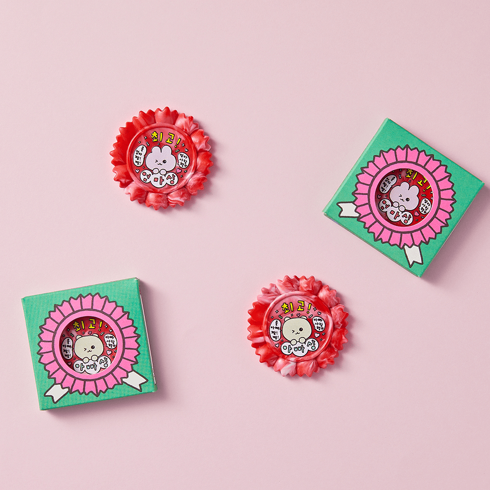 [最高心（チェゴシム）] 母の日 カーネーションマグネットバッジ 2種