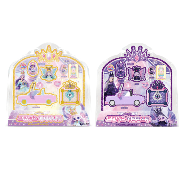 プリンセス Catch!ティニピン プリンセス ダイアナピン エクリプスピン 2種セット ティニピン フィギュア 人形 おもちゃ