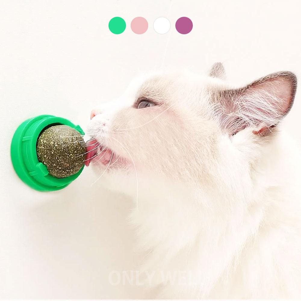 猫用 キャットニップ キャンディーボール 水分摂取量増加 ヘアーボール減少 ストレス対策 キャットニップおもちゃ グリーン ゴロゴロボール