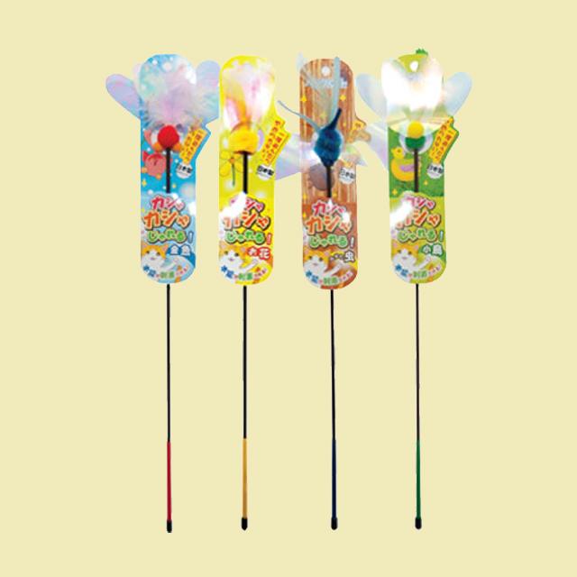 Kashakasha スティック 猫用釣り竿