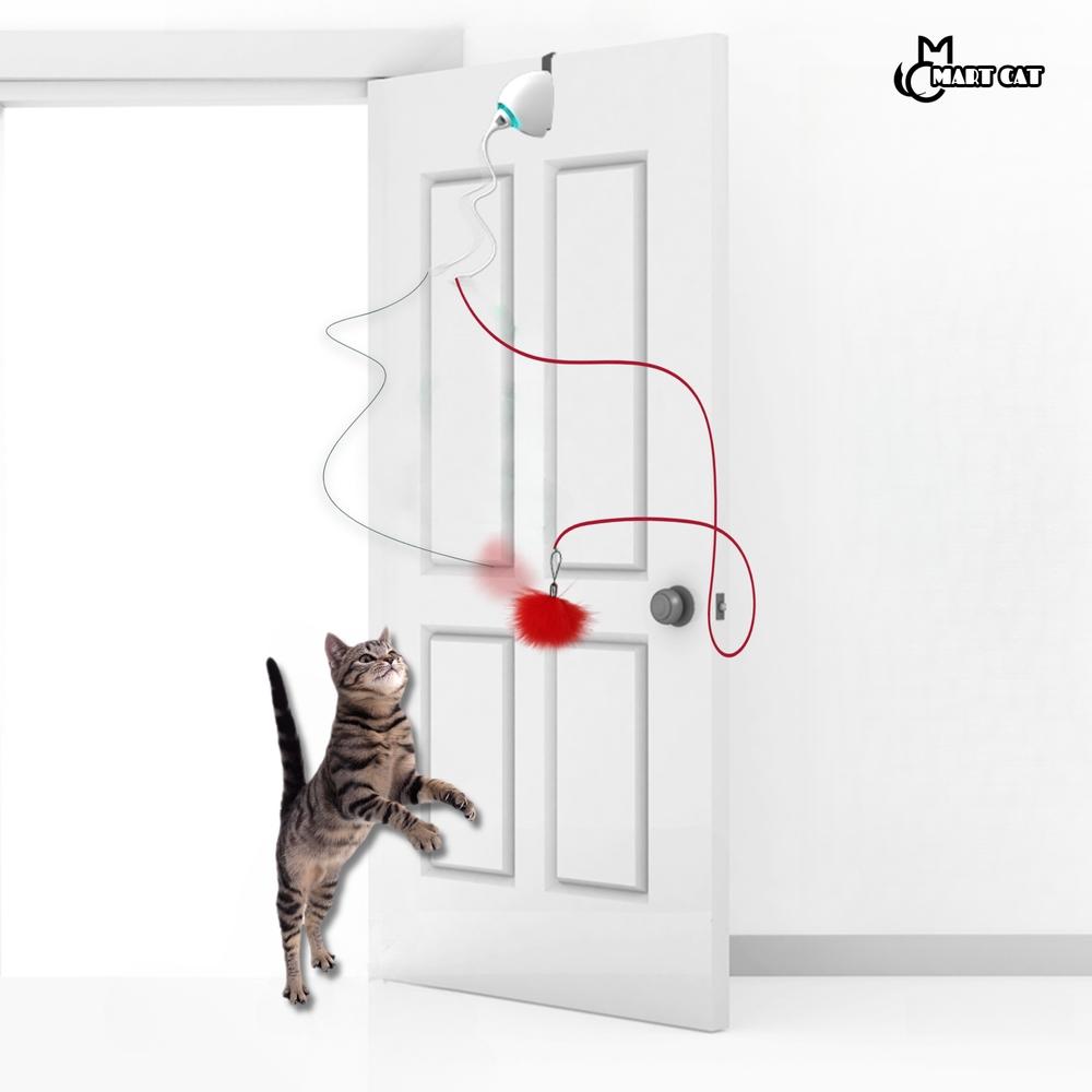 스마트오토 (スマートオット) 猫用自動おもちゃ 動く猫用おもちゃ 냥플릭스 (ニャンフリックス)