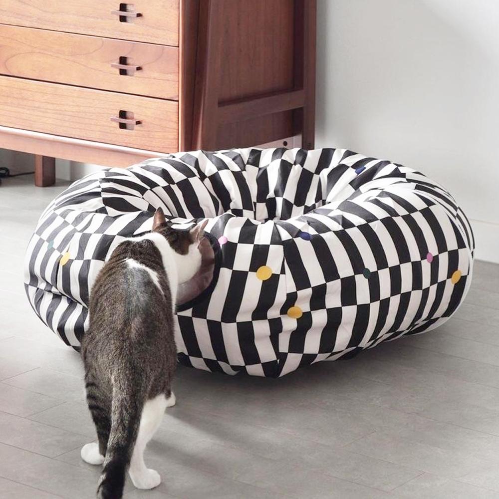 Seven Pet 猫 隠れるトンネル ハウス