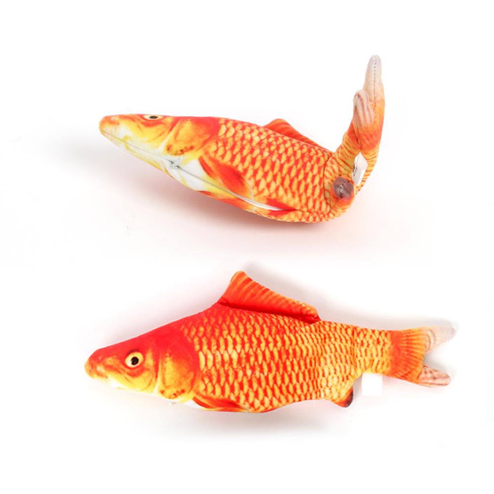 Berry & Pet パタパタ フィッシュ 金魚 動く キャットニップ 猫 犬 魚 おもちゃ