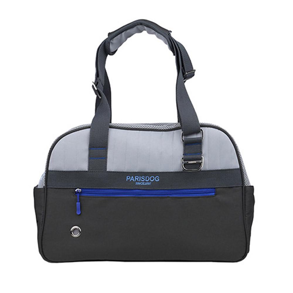 PARIS DOG 犬用キャリーバッグ ルミ ペット キャリア チャコール 機内持ち込み可能