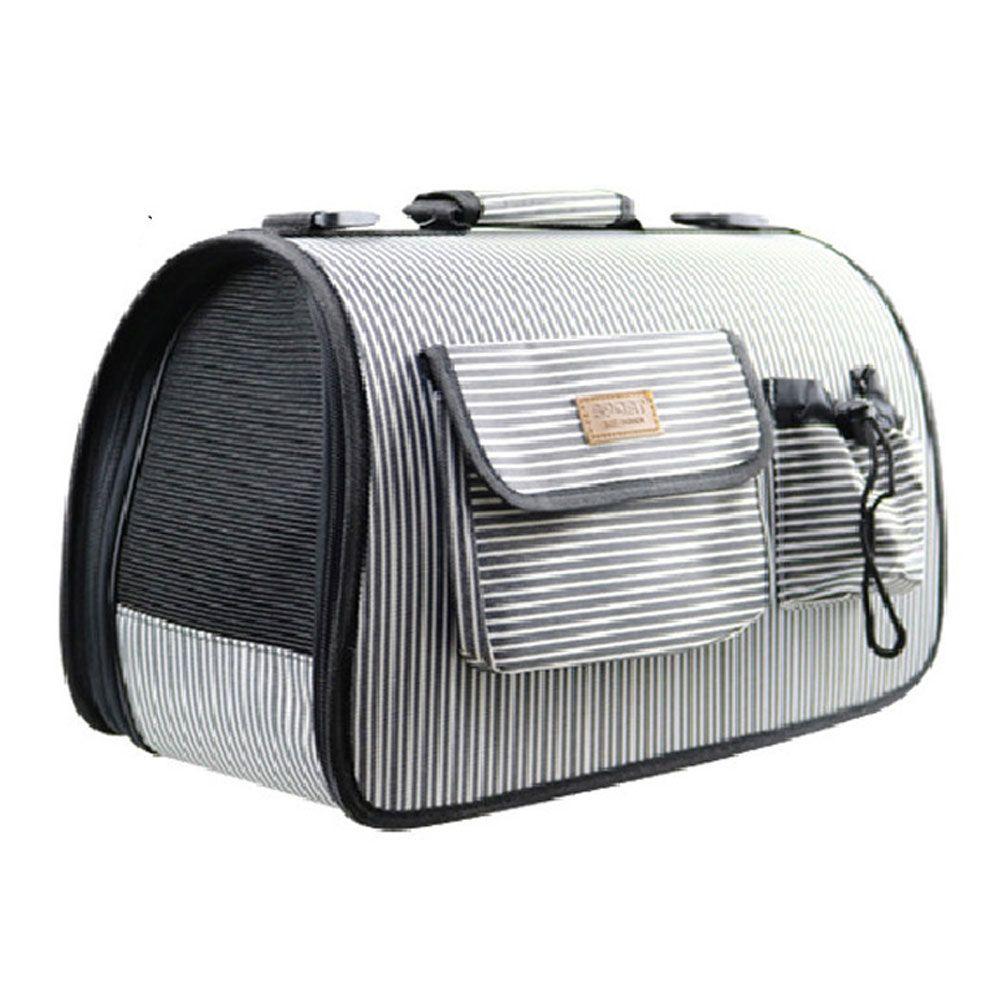 犬用 ストライプキャリーバッグ M ぺｔキャリア