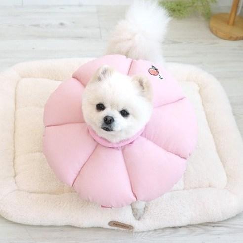 パリドッグ(Parisdog) 子犬・猫用 ネックカラー 꿀잠(グッスリ) 핑크(Pink) S