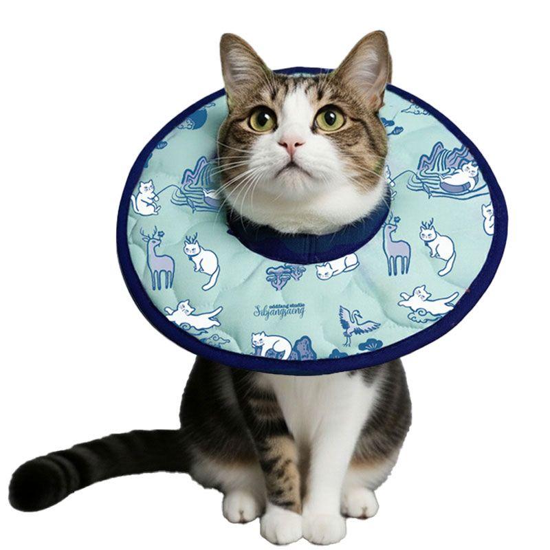 ODDFUNSTUDIO ODDDOOF 超軽量 エアー 猫 ネックカラー S M L