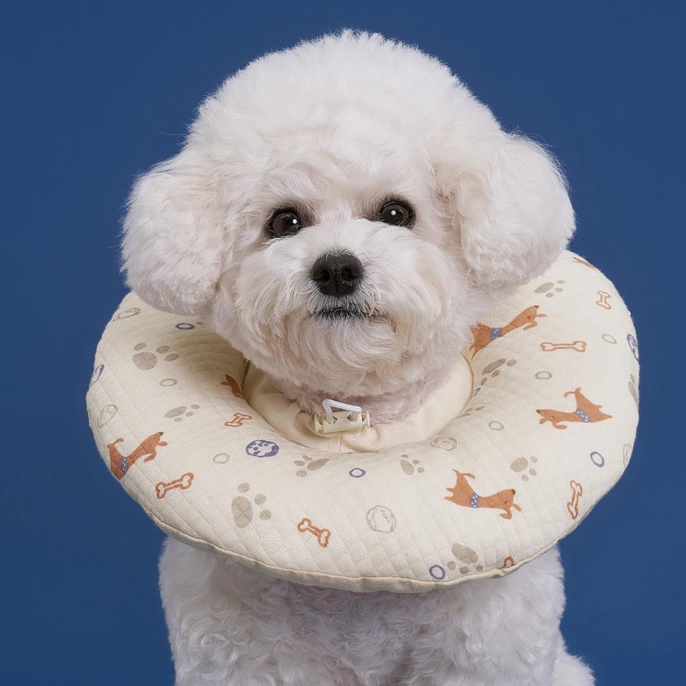 犬 猫 クッション エリザベスカラー パピー ペット 中型犬 漏斗 首保護具