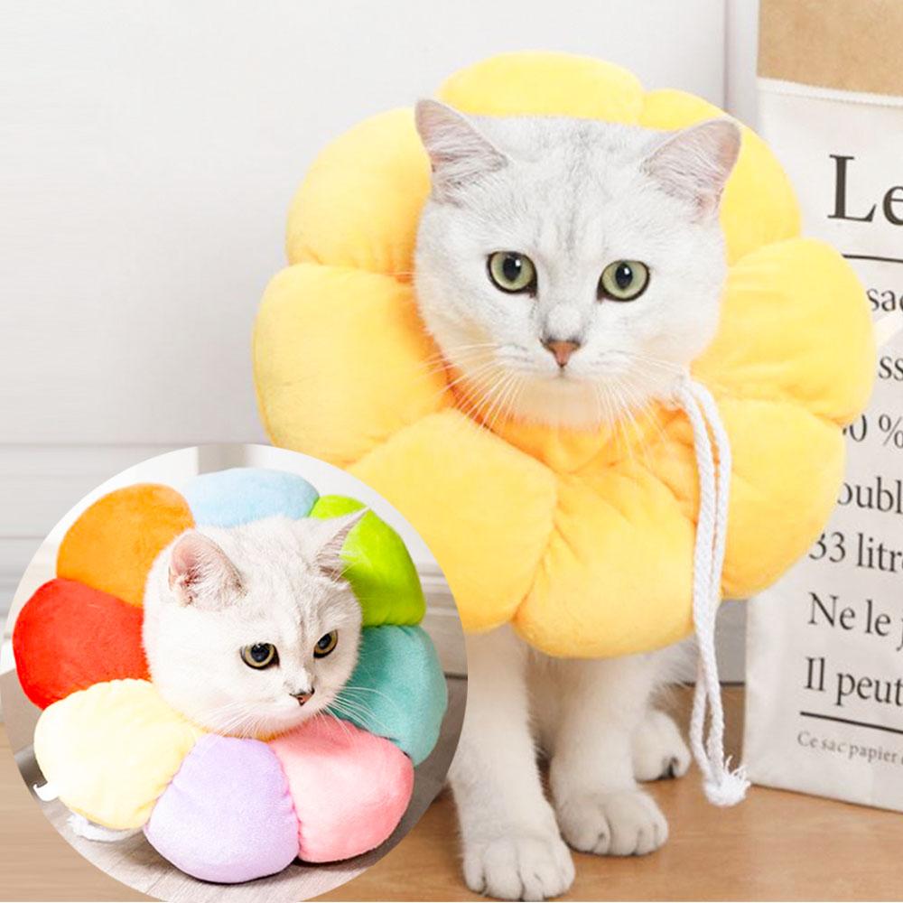 アルディペット 犬 エリザベスカラー 猫 漏斗 首保護具 ソフトフラワーS