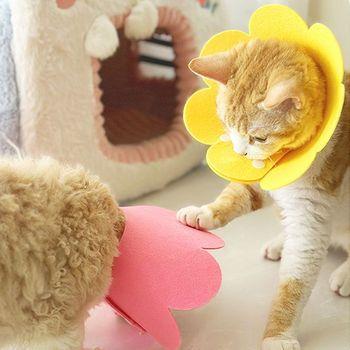 超軽量 不織布 フェルト ネッカーラ 子犬 猫 漏斗型