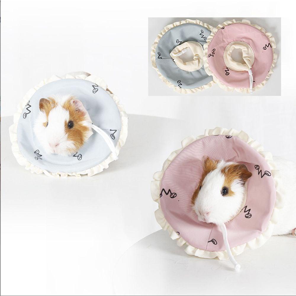 키밍 ハリネズミ ウサギ エリザベスカラー 保護輪 舐め防止 ハムスター
