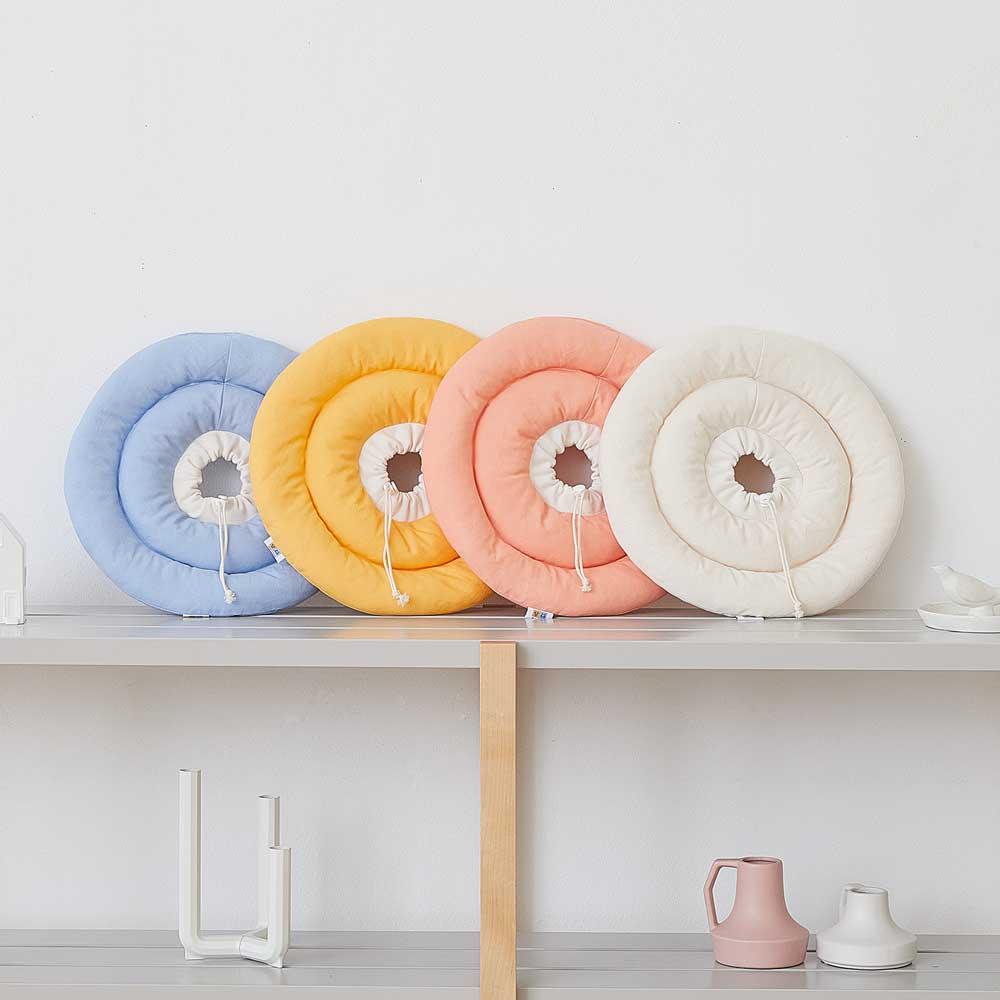 綿100% 犬用 介護カラー ペット用 猫用 エリザベスカラー 首保護具 XS