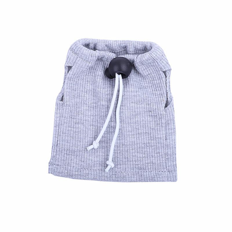 トカゲ服 騎馬犬 スパンデックスウェア 騎馬犬 外出用 変身服 散歩用トカゲ ミニドッグウェア グレー M 1個