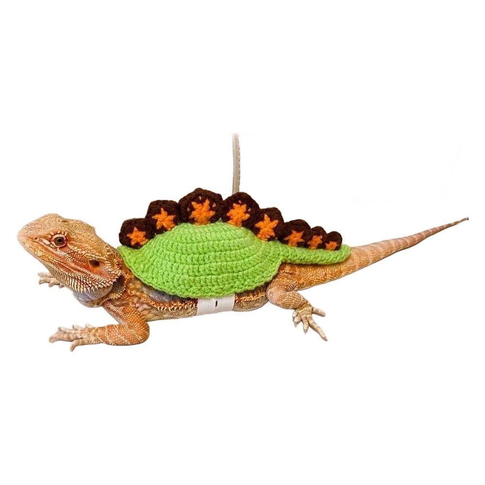 トカゲ 服 カメレオン 爬虫類 かわいい 衣装 ステゴサウルス ハンドメイド