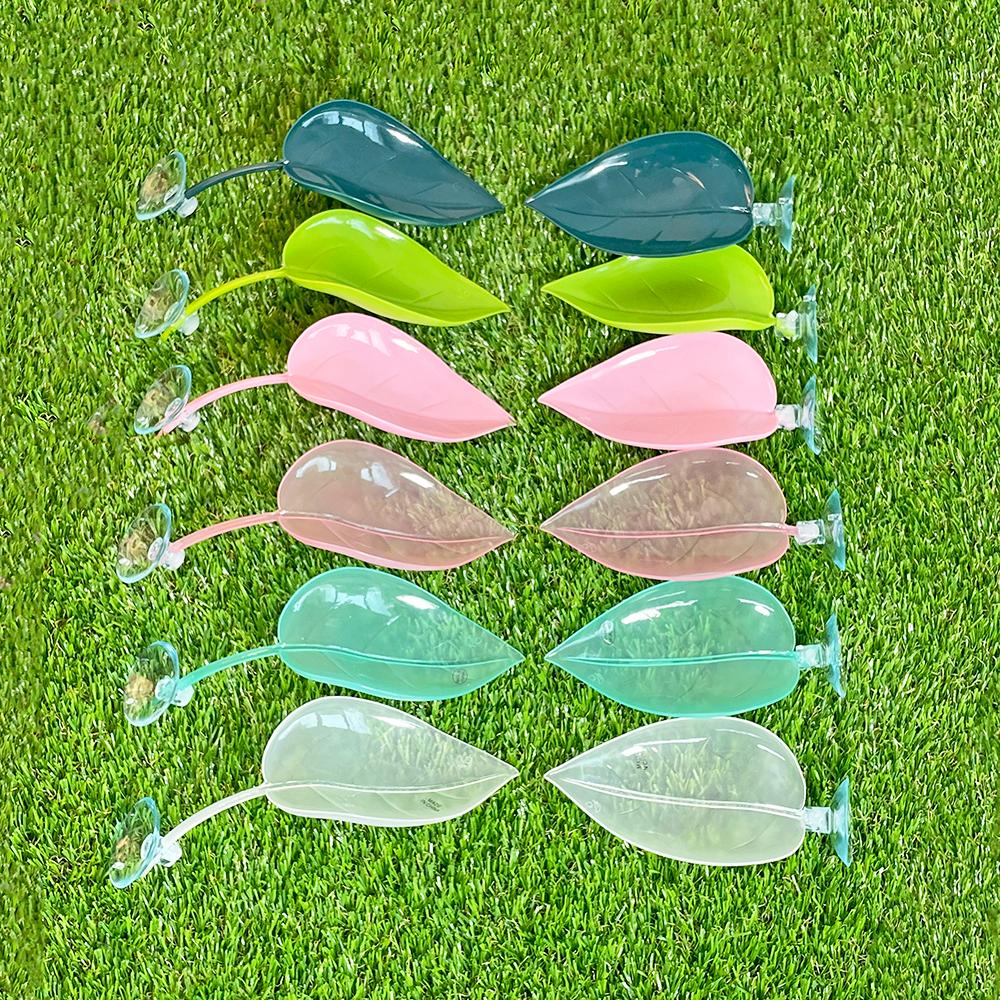 クレステッドゲッコー 葉っぱ バックアップ隠れ家 トカゲ プラスチック 人工植物 人工植物 爬虫類用品