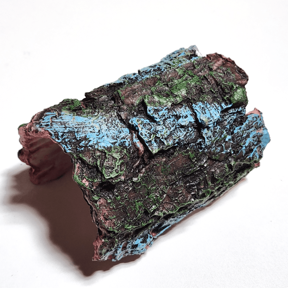 樹皮製隠れ家 小型クレステッドゲッコー・爬虫類・ハムスター用隠れ家