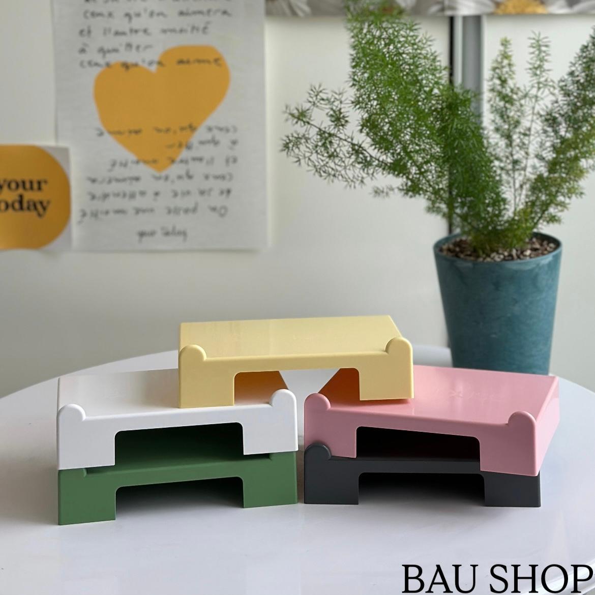 [バウ隠れ家] 積み重ね可能(大) 飼育ケージ専用 爬虫類隠れ家、トカゲハウス