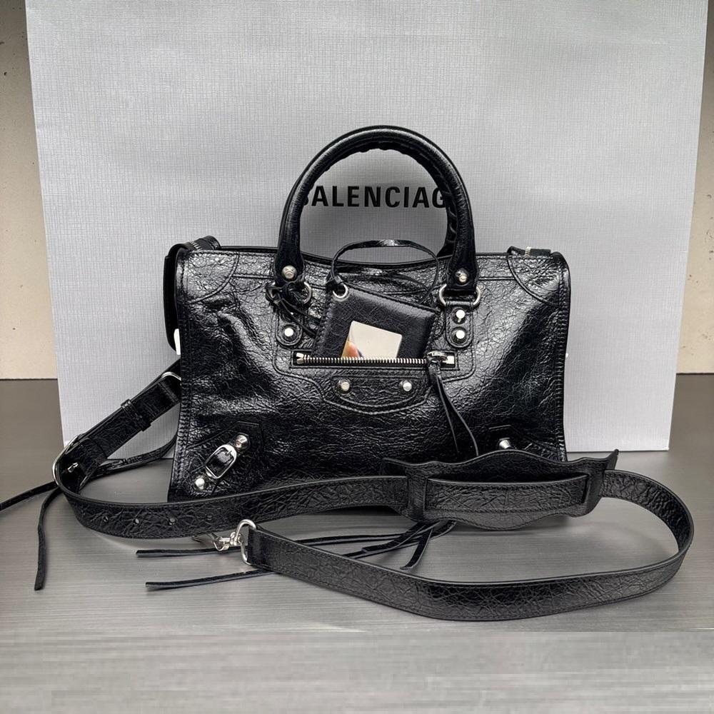 国内百貨店 BALENCIAGA ル・シティ ミニ スモール ミディアム トート ショルダーバッグ 2026 New Version