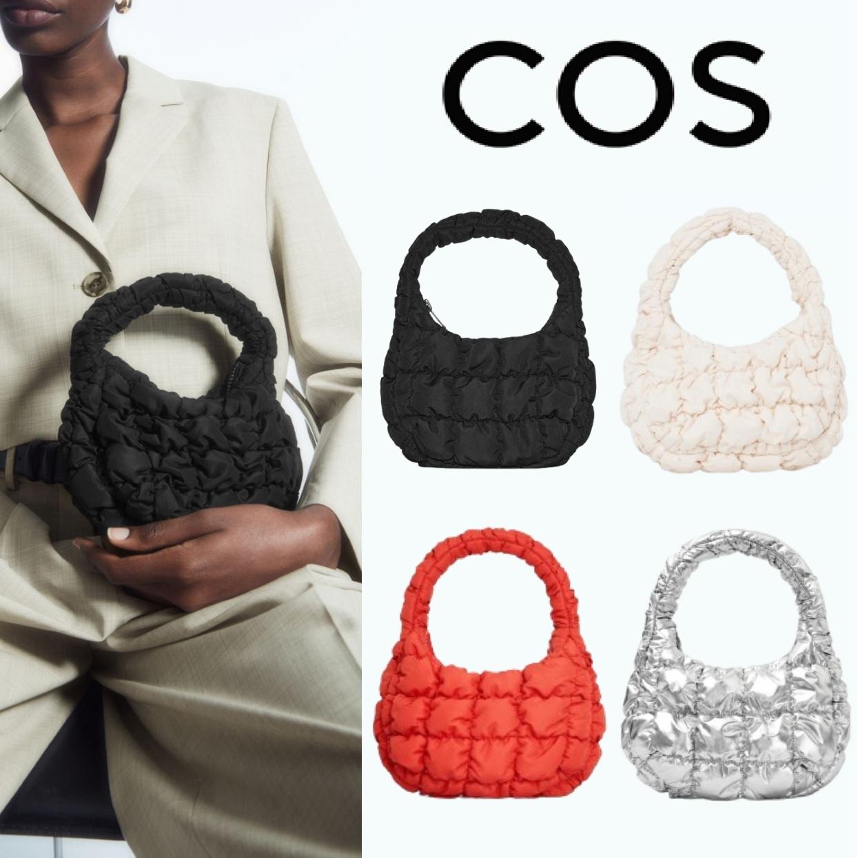 国内当日発送 COS キルテッド ミニバッグ キルティングバッグ くもバッグ マイクロバッグ オーバーサイズ