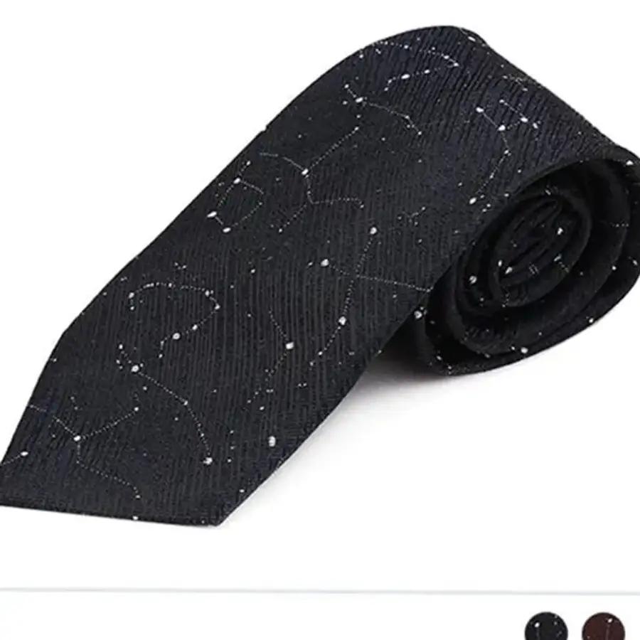 メンズ ネクタイ 星座 ダンディ メンズ ネクタイ デイリールック オフィスワーカー ギフト用 ポール アクセサリー