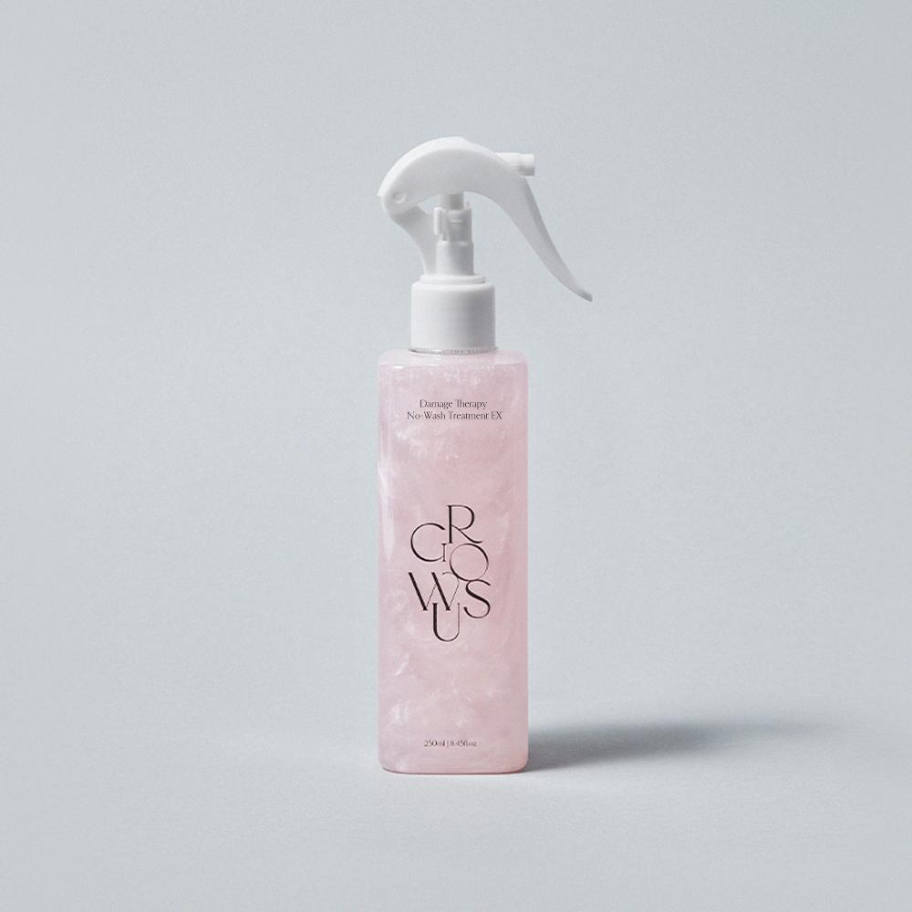 Growus ダメージセラピー ノーウォッシュトリートメント ローズムスクの香り、250ml、1個