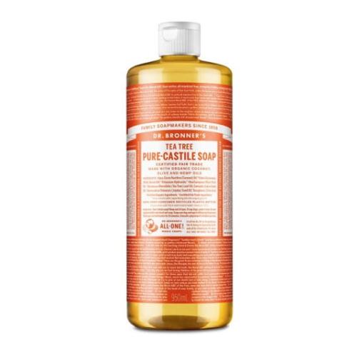 Dr. Bronner's ティーツリー ピュアキャスティルソープ フォレストの香り, 950ml, 1個