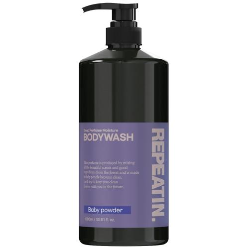 リピートイン ボディウォッシュ ベビーパウダー, 1kg, 1個
