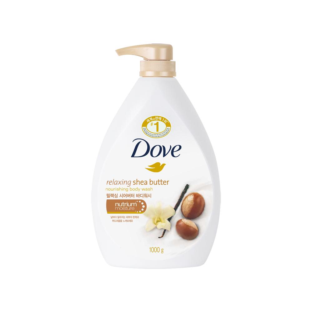 ダヴ リラクシング シェアバター ボディウォッシュ バニラの香り, 1L, 2個