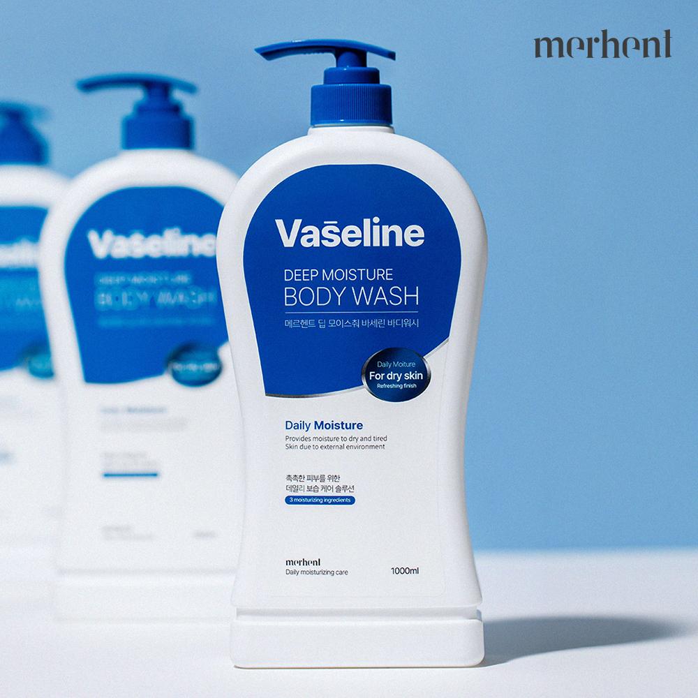 2+1 メルヘンティ ヴァセリン ボディウォッシュ 1000ml 大容量 低刺激パフューム 香りが良い 香り長持ち シャワージェル