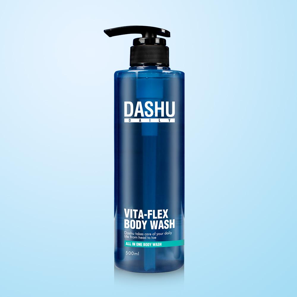 ダッシュ デイリー ビタプレックス オールインワン ボディウォッシュ シトラスアクアブルー, 500ml, 1個