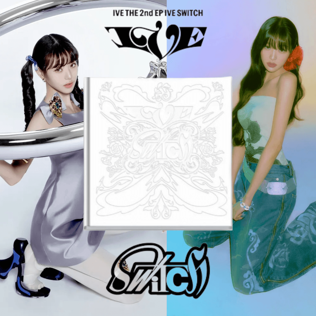 (初回盤) IVE - ミニ 2ndアルバム SWITCH IVE SWITCH フォトブック ON バージョン