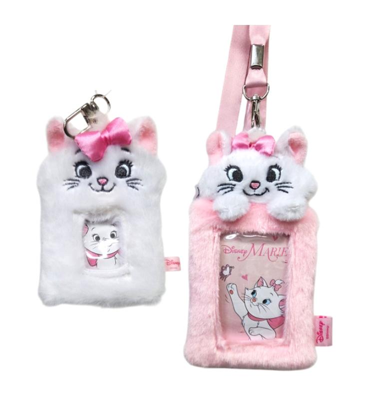 ディズニー アリストキャッツ マリー フォトカード ホルダー キーリング コレクターブック ポカケース 証明写真ケース ストラップ