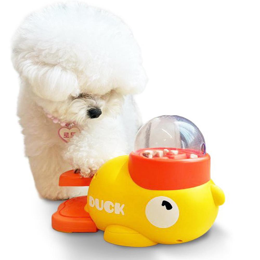 [イェップピ] 犬用ノーズワーク アヒルパン パズルおもちゃ 可愛さ爆発
