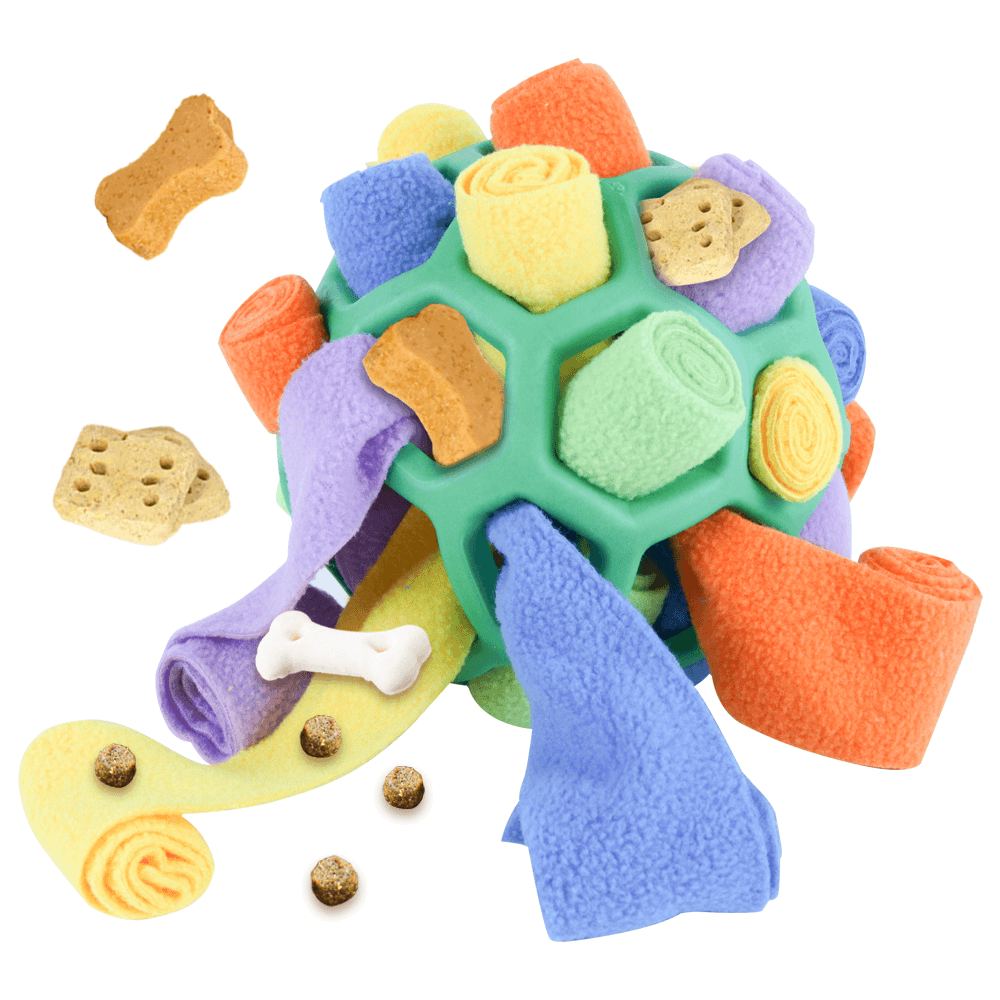 犬用ノーズワークおもちゃ 難易度調整 スナッフル